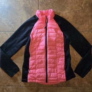 Black Pink | WII32 | Athletic Puffer Zip Up